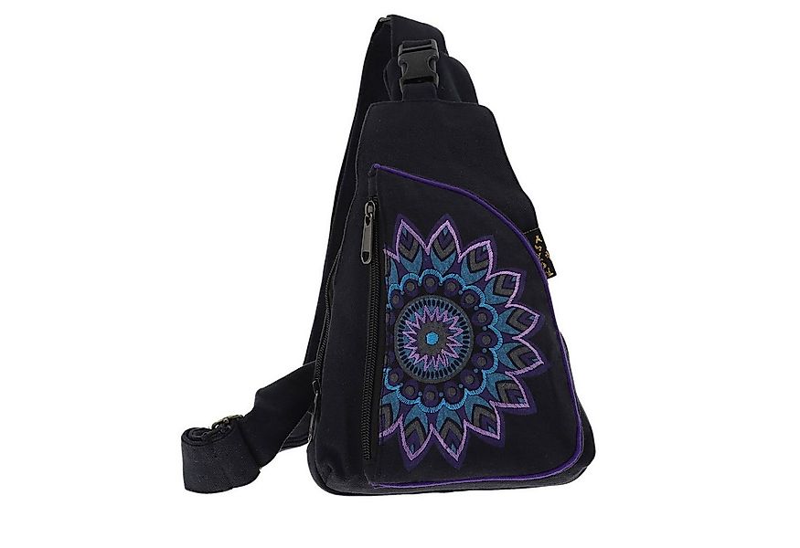 KUNST UND MAGIE Schultertasche Hippie Bodybag Schultertasche Slingbag Rucks günstig online kaufen