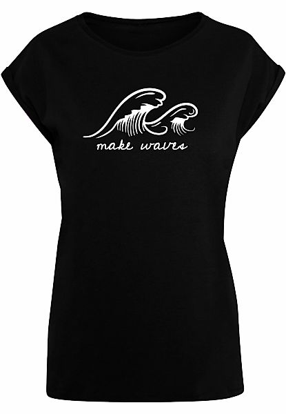 Merchcode T-Shirt "Merchcode Damen Ladies Summer - Make waves T-Shirt" 1 St günstig online kaufen