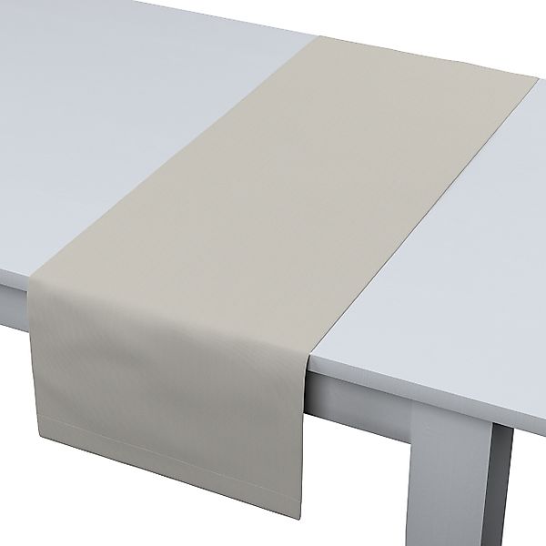 Tischläufer, hellgrau , 40 x 130 cm, Cotton Panama (702-45) günstig online kaufen