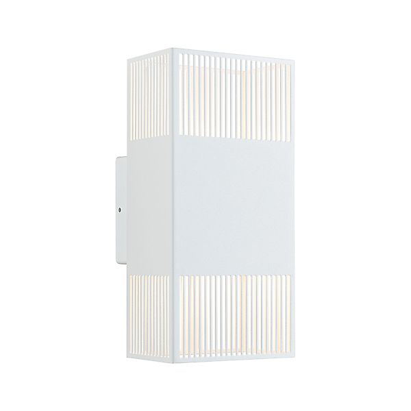 Paulmann "LED Wandleuchte Tharin IP44 3000K 120x104mm 2x3,7W Weiß" günstig online kaufen