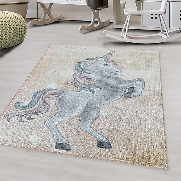 Ayyildiz Teppiche Kinderteppich »FUNNY 2102«, rechteckig, 11 mm Höhe, Kinde günstig online kaufen