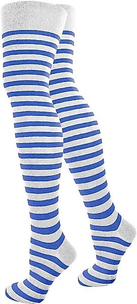 normani Overknees Overknees schmale Ringel weicher Piquebund günstig online kaufen