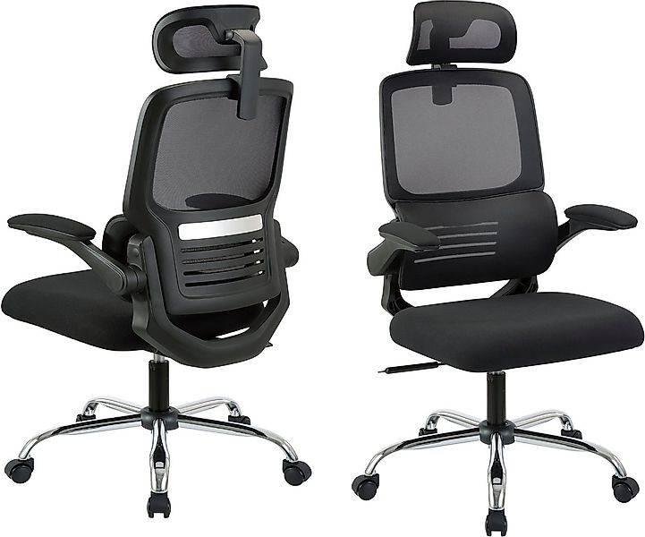 Places of Style Bürostuhl FABION, mit Lordoseunterstützung, verstellbare Ko günstig online kaufen