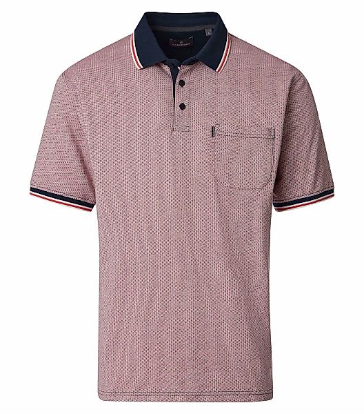 CASAMODA Poloshirt "CASAMODA Polo-Shirt Print" günstig online kaufen