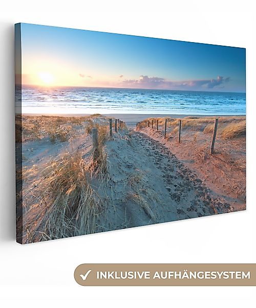 OneMillionCanvasses® Leinwandbild Strand - Meer - günstig online kaufen