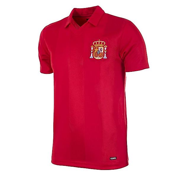 COPA Fußballtrikot Retro Spanien 1984 Bestick Vereinsemblem günstig online kaufen