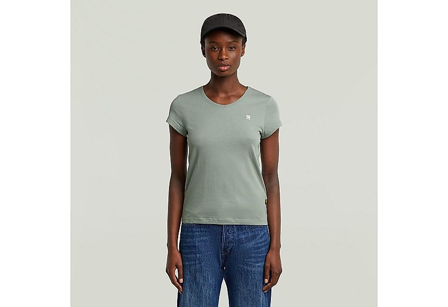 G-STAR V-Shirt Eyben mit Label günstig online kaufen