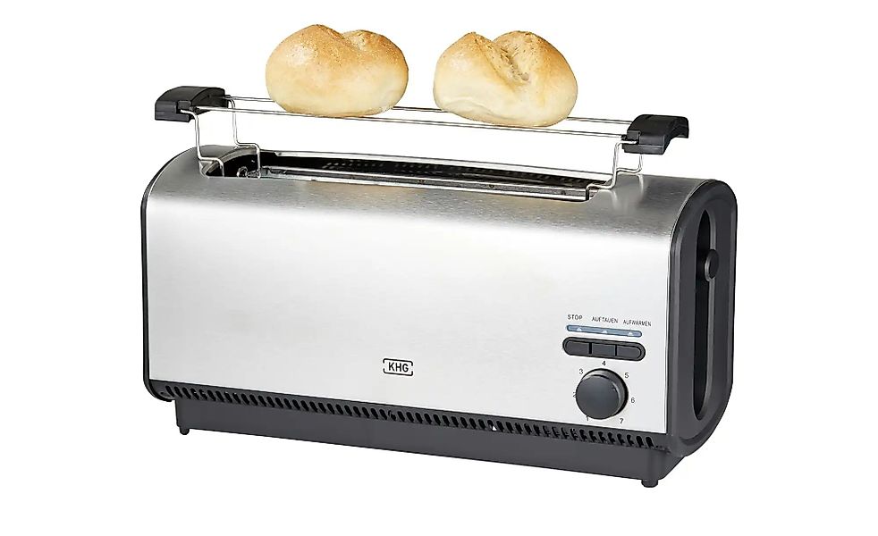 KHG Langschlitztoaster  TO-1200VS (E) ¦ silber ¦ Kunststoff,Metall ¦ Maße ( günstig online kaufen