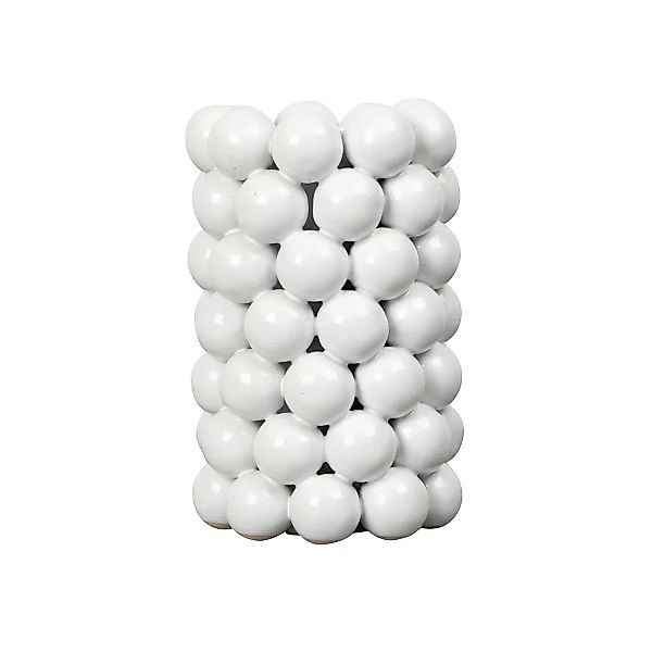 Globe Vase 18,5cm Weiß günstig online kaufen
