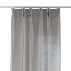 Vorhang mit flämischen 2-er Falten, hellbeige, Delicate Premium (144-59) günstig online kaufen