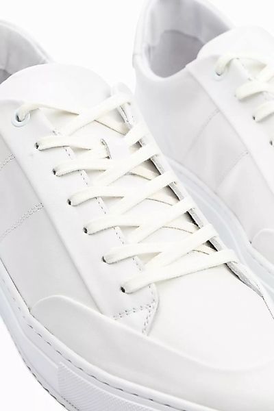 Suitable Nubuck Skave Sneaker Weiß - Größe 45 günstig online kaufen