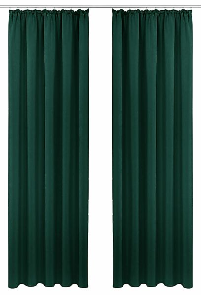 OTTO home Vorhang "SOLA" Kräuselband 1 Stk. tlg. Breite:130 cm, 1 Schal, ei günstig online kaufen