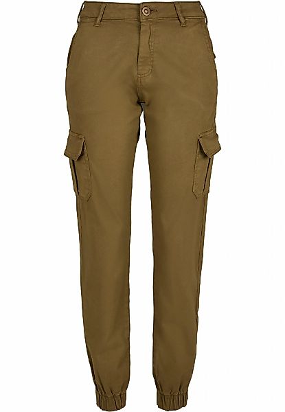 URBAN CLASSICS Cargohose "Urban Classics Damen Ladies High Waist Cargo Pant günstig online kaufen