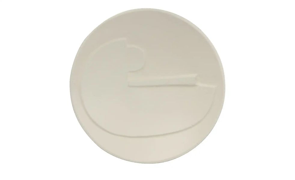 HOME STORY Deko Teller   ¦ Aluminium ¦ Maße (cm): H: 4,5  Ø: 21.5 Accessoir günstig online kaufen