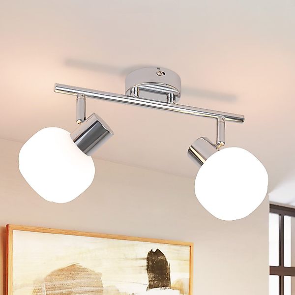 ZMH Deckenstrahler 2/3/4 Flammig E14 Glas günstig online kaufen