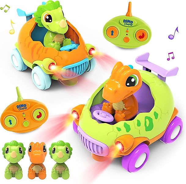 seveclotree Spielzeug-Auto Ferngesteuertes Dinosaurier RC Auto günstig online kaufen