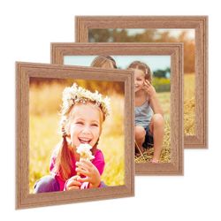 PHOTOLINI Bilderrahmen 3er Set im Landhaus-Stil günstig online kaufen