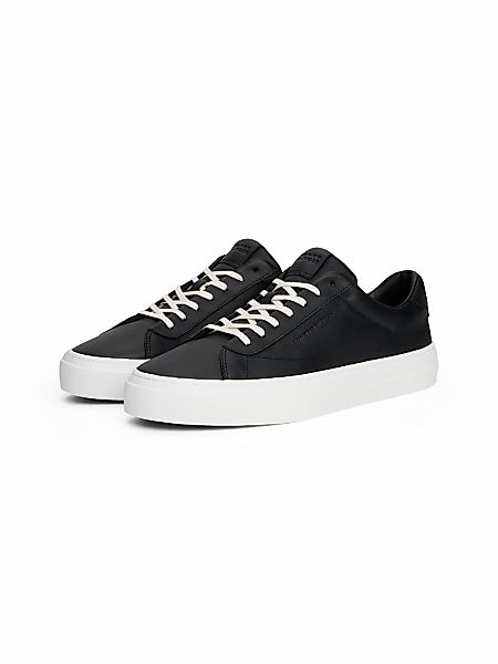 Tommy Hilfiger Sneaker "PREMIUM DRESS CUPSOLE LTH", Freizeitschuh, Halbschu günstig online kaufen