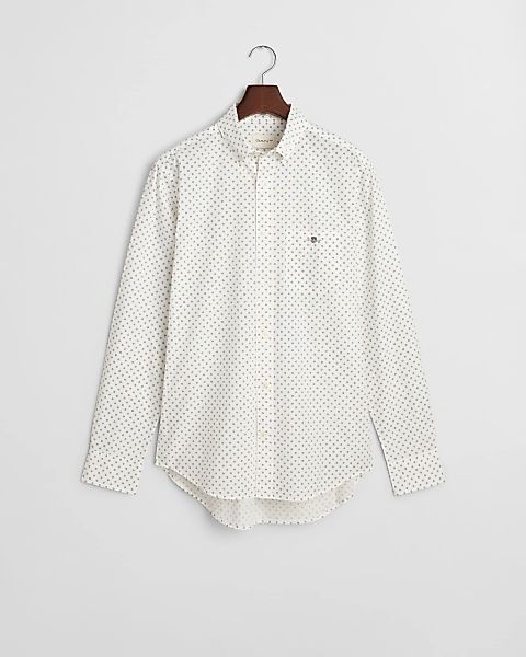 Gant Langarmhemd "REG MICRO PRINT SHIRT" mit modischem Muster günstig online kaufen