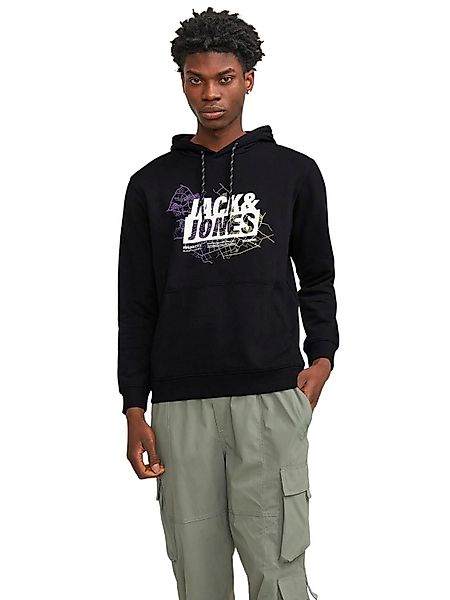 Jack & Jones Herren Kapuzenpullover Hoodie JCOMAP LOGO - Regular Fit günstig online kaufen