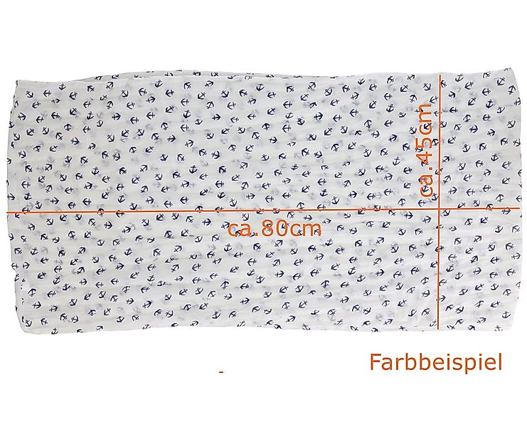 MIRROSI Loop Damen Schal mit Anker-Muster Weich, Damen Halstuch Stola ideal günstig online kaufen