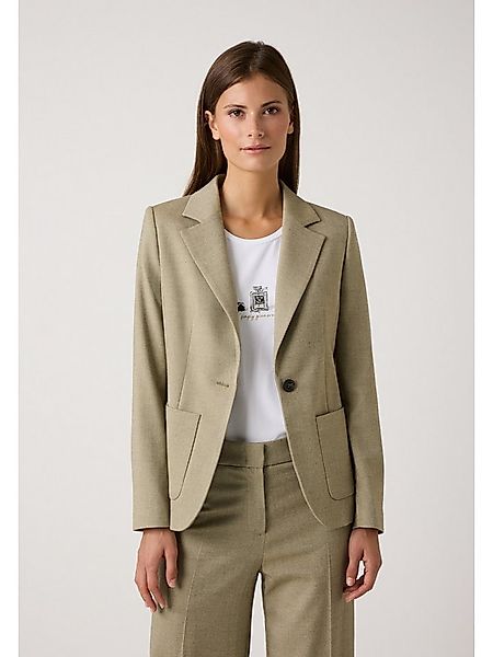 MORE&MORE Jackenblazer 1-Knopf-Blazer, meliert günstig online kaufen