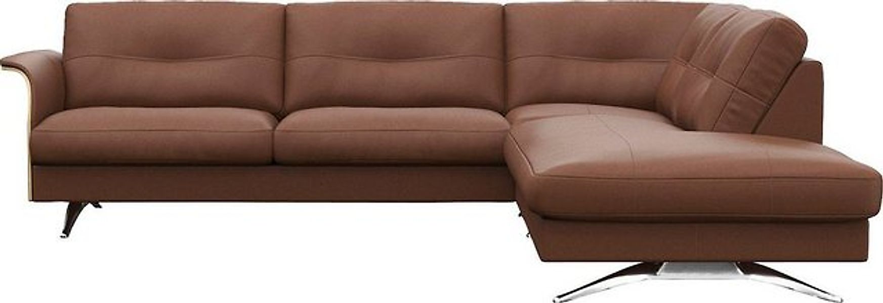 FLEXLUX Ecksofa Glow, super bequem durch hochwertigem Sitzaufbau mit Federk günstig online kaufen