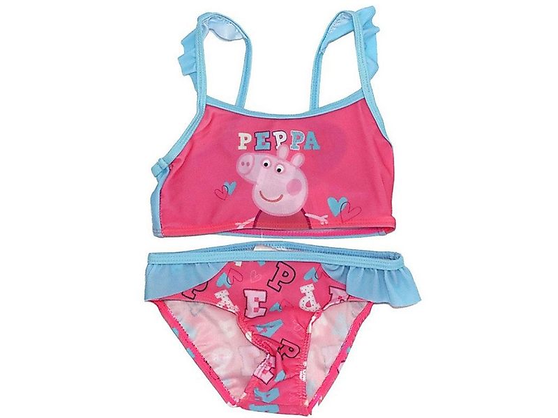 Peppa Pig Bustier-Bikini Peppa Wutz Bikini günstig online kaufen