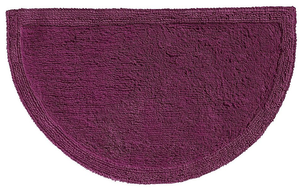 Erwin Müller Duschmatte Duschvorlage "Stuttgart" halbrund, Höhe 15 mm, Uni günstig online kaufen