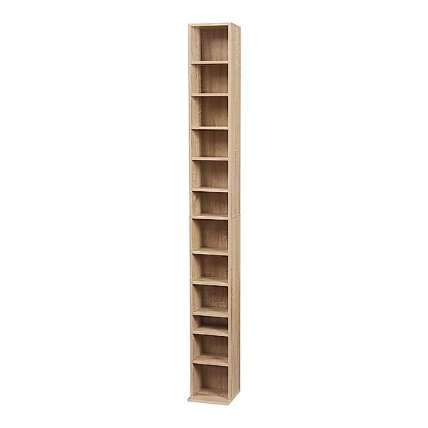 en.casa CD-Regal, »Tynset« 175x20x20 cm Standregal günstig online kaufen