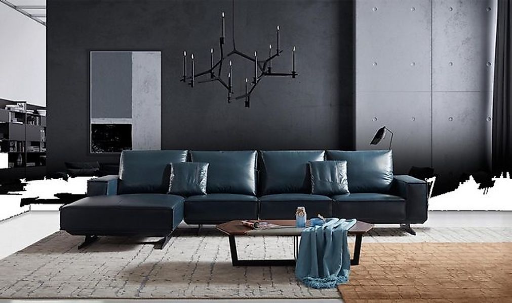 Xlmoebel Sofa Sofa-Sitzgruppe aus italienischem Leder für das Wohnzimmer IT günstig online kaufen