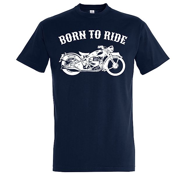 Youth Designz Print-Shirt Born To Ride günstig online kaufen