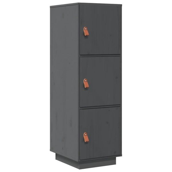 vidaXL Highboard Highboard Grau 34x40x108,5 cm günstig online kaufen
