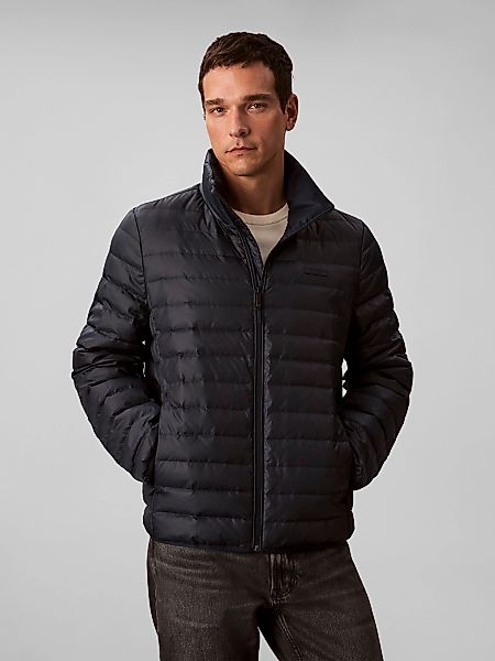Calvin Klein Steppjacke "LS LT WT NYLN CHNNLD", ohne Kapuze, Mit Rundhalsau günstig online kaufen