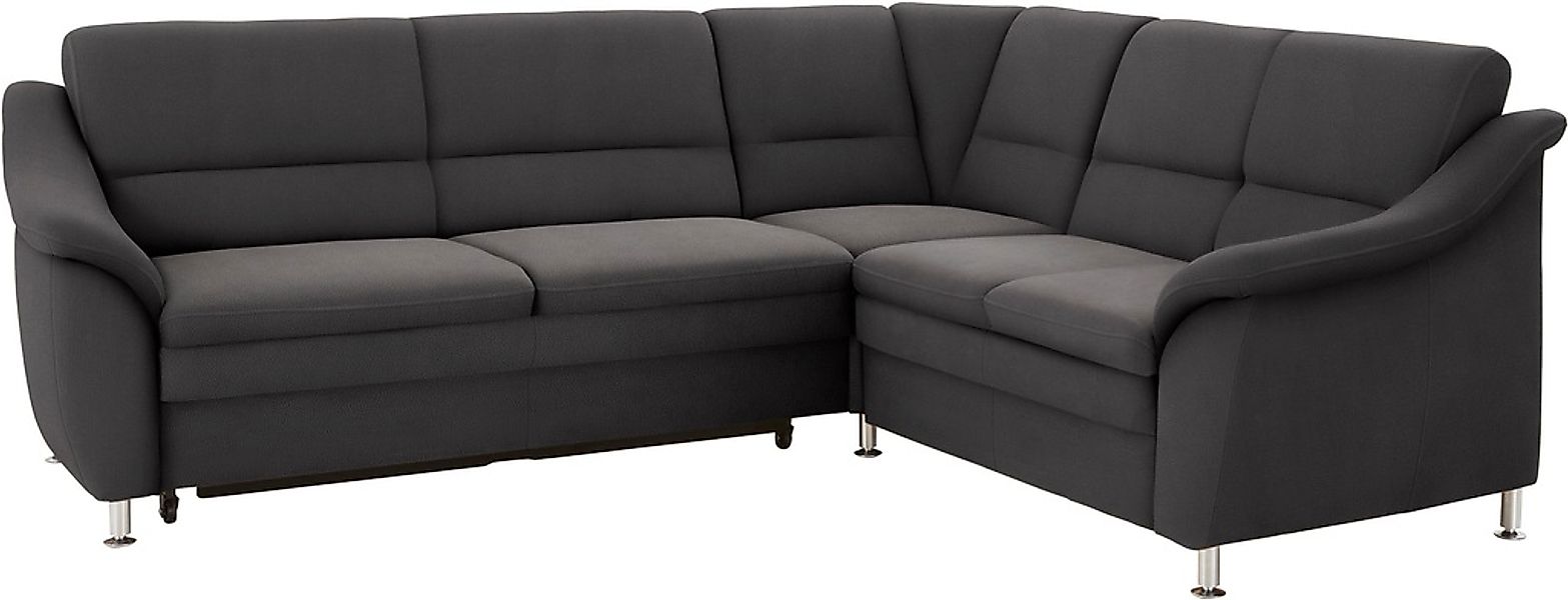 sit&more Ecksofa »Cardoso L-Form«, mit Federkern, wahlweise mit Bettfunktio günstig online kaufen