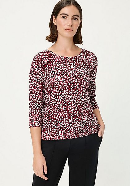 Olsen Print-Shirt (1-tlg) mit elastischem Saum günstig online kaufen