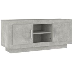 vidaXL TV-Schrank TV-Schrank Betongrau 102x35x45 cm günstig online kaufen