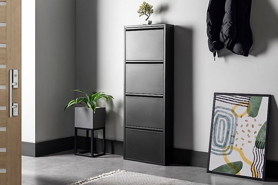 gowoll Schuhschrank Schmal Schuhregal Metall Schuhkipper günstig online kaufen