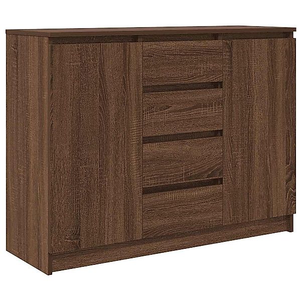 vidaXL Sideboard Sideboard mit Schubladen Braun günstig online kaufen