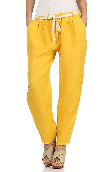 Mississhop Leinenhose Leinenhose 100 % Leinen günstig online kaufen