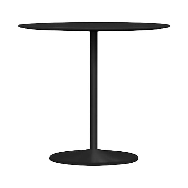 Montana - Panton Tisch Ø90cm - schwarz/lackiert/H x Ø 73,2x90cm/PEFC zertif günstig online kaufen