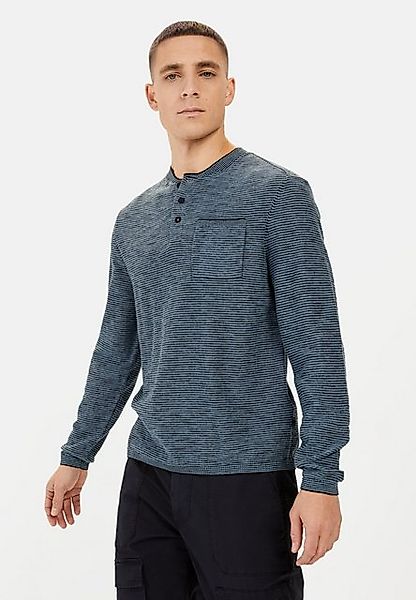 camel active Henleyshirt aus Baumwollmix günstig online kaufen