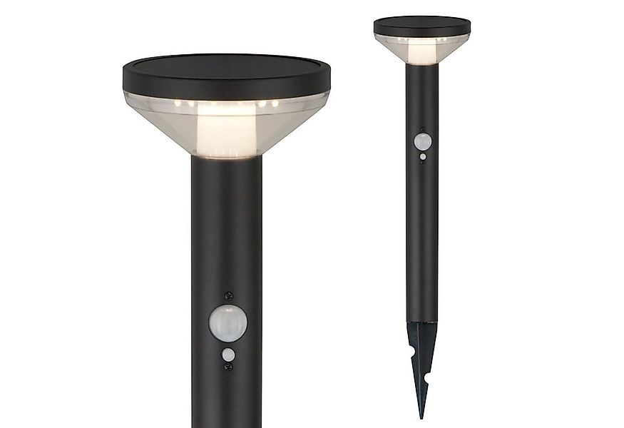 Maclean LED Solarleuchte MCE465 LED-Leuchte mit Sensor 3 Modi, Neutralweiß, günstig online kaufen