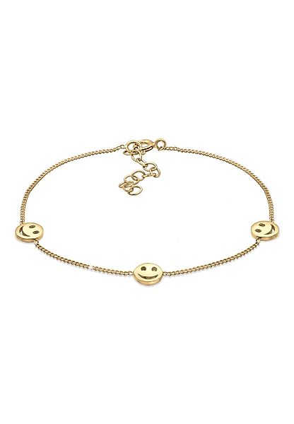 Elli Armband Smiling Plättchen Trend 925 günstig online kaufen