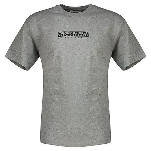 Napapijri S-box 2 Kurzärmeliges T-shirt M Medium Grey Melange günstig online kaufen