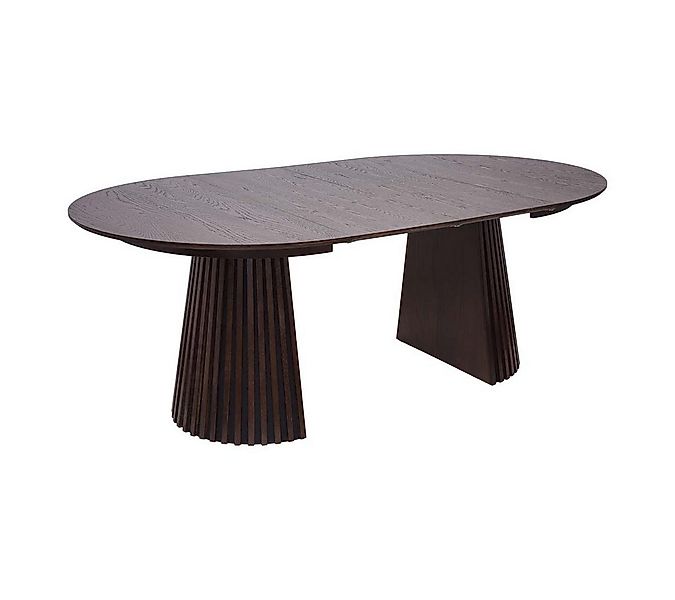 ebuy24 Esstisch Osaka Esstisch inkl. 2 Zusatzplatten ø120x120-160- günstig online kaufen