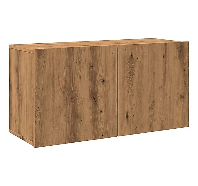 vidaXL TV-Wand TV-Wandschrank Artisan-Eiche 80x30x41 cm, (1-St) günstig online kaufen