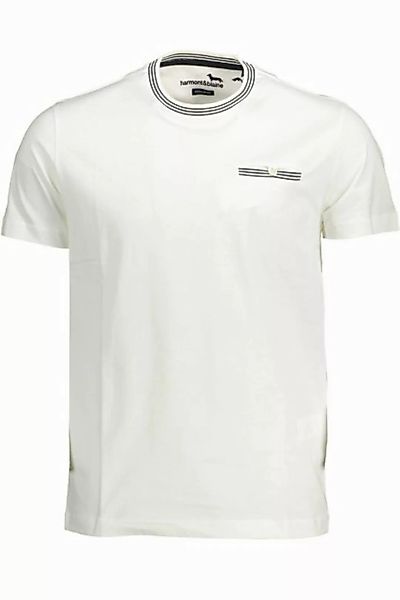 Harmont & Blaine T-Shirt Weißes Herren T-Shirt Regular Fit mit Tasche & günstig online kaufen