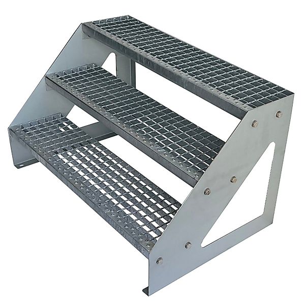 Kaminbau Mierzwa Außentreppe Premium Treppe Verzinkt günstig online kaufen