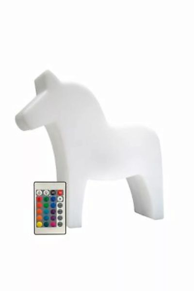 8 seasons design Shining Horse (RGB) Gartenleuchte weiß günstig online kaufen